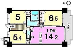 エイルスクエア空港東 3LDKの間取図画像