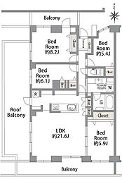 間取図画像 4LDK