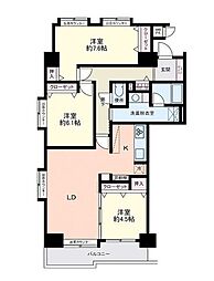 間取図画像 3LDK