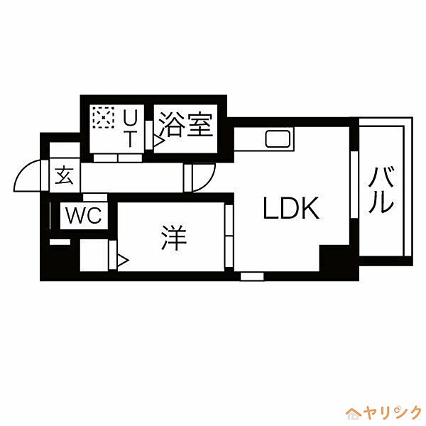 Lives Residence Sako ｜愛知県名古屋市西区栄生2丁目(賃貸マンション1LDK・3階・30.86㎡)の写真 その2