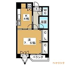 レインボー上飯田  ｜ 愛知県名古屋市北区上飯田西町2丁目（賃貸マンション1K・2階・34.86㎡） その2