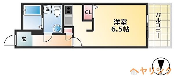 リアライズ名城公園 ｜愛知県名古屋市北区柳原4丁目(賃貸マンション1K・1階・25.06㎡)の写真 その2