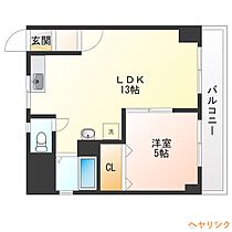 いしだビル  ｜ 愛知県名古屋市西区平中町（賃貸マンション1LDK・3階・40.00㎡） その2