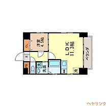 名駅コートナゴノ  ｜ 愛知県名古屋市西区那古野2丁目（賃貸マンション1LDK・8階・41.00㎡） その2