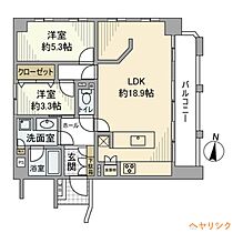 コンセール丸の内  ｜ 愛知県名古屋市中区丸の内1丁目（賃貸マンション2LDK・7階・64.00㎡） その2