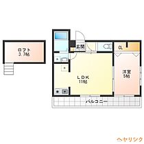 novaはなの木  ｜ 愛知県名古屋市西区花の木2丁目（賃貸アパート1LDK・2階・35.00㎡） その2