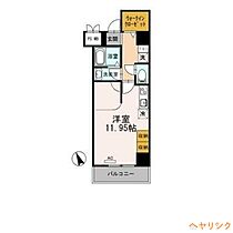 クリサスレジデンス枇杷島  ｜ 愛知県名古屋市西区枇杷島2丁目（賃貸マンション1R・6階・31.64㎡） その2