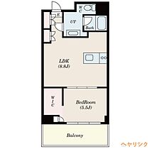 SK BUILDING-7  ｜ 愛知県名古屋市西区山木2丁目（賃貸マンション1LDK・3階・38.25㎡） その2