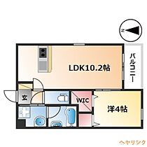 FAMILY STAGE黒川  ｜ 愛知県名古屋市北区浪打町1丁目（賃貸アパート1LDK・1階・34.63㎡） その2