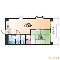 Casa de Feline  ｜ 愛知県名古屋市北区上飯田南町2丁目（賃貸マンション1LDK・1階・42.73㎡） その2