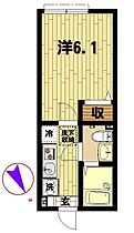 ラ・シャンブル溝の口  ｜ 神奈川県川崎市高津区溝口1丁目（賃貸アパート1K・2階・19.27㎡） その2