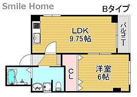 エスティーノあかり  ｜ 大阪府大阪市住之江区西住之江2丁目8-5（賃貸マンション1LDK・3階・35.00㎡） その2