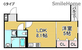 フジパレス住ノ江I番館  ｜ 大阪府大阪市住之江区西住之江3丁目6-1（賃貸アパート1LDK・2階・34.30㎡） その2