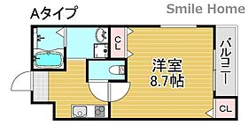 フジパレス住ノ江駅南ノース  ｜ 大阪府大阪市住之江区西住之江2丁目6-2（賃貸アパート1K・2階・29.00㎡） その2