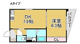 第4ハイツ和らぎ  ｜ 大阪府大阪市西成区千本南1丁目15-2（賃貸マンション1DK・2階・33.30㎡） その2