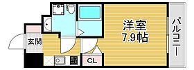 FDS WILL KOHAMA  ｜ 大阪府大阪市住之江区粉浜西1丁目1-5（賃貸マンション1K・7階・23.46㎡） その2