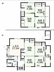 おいわけグリーンフィールズ 八街 戸建 8SLDKの間取り