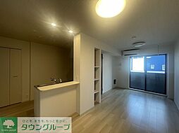 西武拝島線 武蔵砂川駅 徒歩14分の賃貸アパート 1階1LDKのリビング/ダイニング