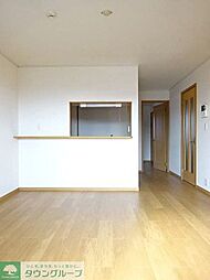 JR中央線 立川駅 バス38分 新道下車 徒歩8分の賃貸アパート 2階2LDKのリビング/ダイニング