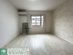 多摩都市モノレール 泉体育館駅 徒歩9分の賃貸アパート 2階ワンルームのリビング/ダイニング