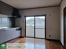 JR青梅線 羽村駅 徒歩13分の賃貸マンション 3階2LDKのリビング/ダイニング