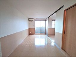 JR青梅線 昭島駅 徒歩23分の賃貸アパート 3階1LDKのリビング/ダイニング