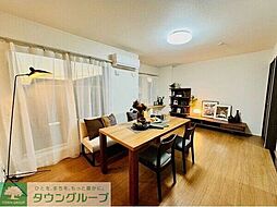 JR青梅線 昭島駅 徒歩18分の賃貸アパート 1階1LDKのリビング/ダイニング