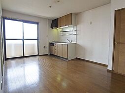 西武拝島線 玉川上水駅 徒歩15分の賃貸アパート 2階2DKのリビング/ダイニング