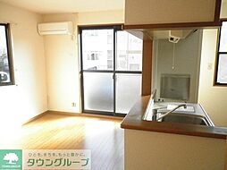 JR青梅線 中神駅 徒歩8分の賃貸テラスハウス 2階2LDKのリビング/ダイニング