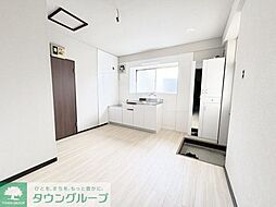 JR青梅線 中神駅 徒歩18分の賃貸マンション 1階2DKのリビング/ダイニング