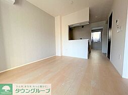 JR八高線 箱根ケ崎駅 バス6分 岸停下車 徒歩3分の賃貸アパート 1階1LDKのリビング/ダイニング