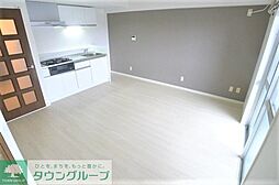 西武多摩湖線 武蔵大和駅 徒歩3分の賃貸マンション 2階2LDKのリビング/ダイニング