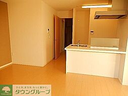 JR中央線 立川駅 徒歩18分の賃貸マンション 3階1LDKのリビング/ダイニング