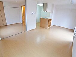 多摩都市モノレール 砂川七番駅 徒歩5分の賃貸アパート 1階2LDKのリビング/ダイニング