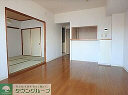 西武拝島線 拝島駅 徒歩6分の賃貸マンション 2階3LDKのリビング/ダイニング