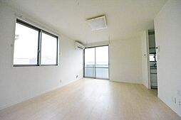 JR青梅線 昭島駅 徒歩13分の賃貸アパート 2階1LDKのリビング/ダイニング