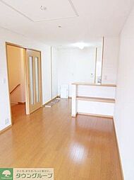 JR青梅線 拝島駅 徒歩18分の賃貸アパート 2階2LDKのリビング/ダイニング