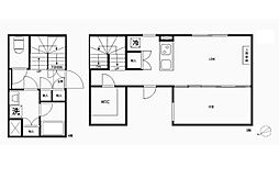 東京メトロ有楽町線 江戸川橋駅 徒歩3分の賃貸マンション 4階1LDKの間取り