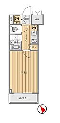 ルーブル小石川弐番館 1Kの間取図画像