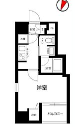ブライズ神田 1Kの間取図画像