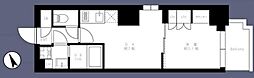 文京区本郷3丁目マンション 1DKの間取図画像
