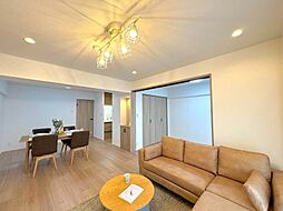 蕨サンハイツ 2LDKのリビング/ダイニング