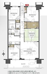 サクラディアサークルコート 4LDKの間取図画像