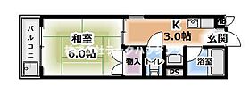 大阪府門真市石原町（賃貸マンション1K・3階・24.30㎡） その2