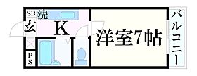 雅ガーデンハイツ  ｜ 兵庫県姫路市伊伝居（賃貸マンション1K・2階・23.10㎡） その2