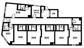 姫路コレクティブハウスPart.1  ｜ 兵庫県姫路市塩町（賃貸マンション1R・3階・15.00㎡） その2