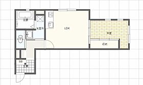 Your　Maison　Chaleur（ユアメゾンシャルール  ｜ 兵庫県姫路市忍町（賃貸マンション1LDK・2階・40.45㎡） その2