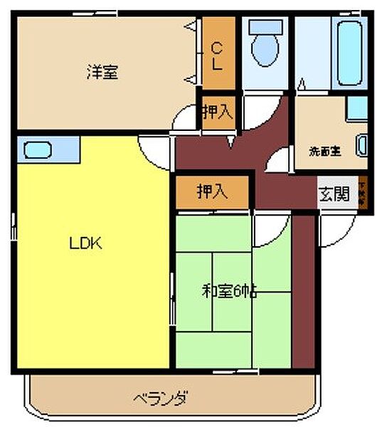 サミーハイツ ｜兵庫県姫路市香寺町香呂(賃貸アパート2LDK・2階・62.91㎡)の写真 その2