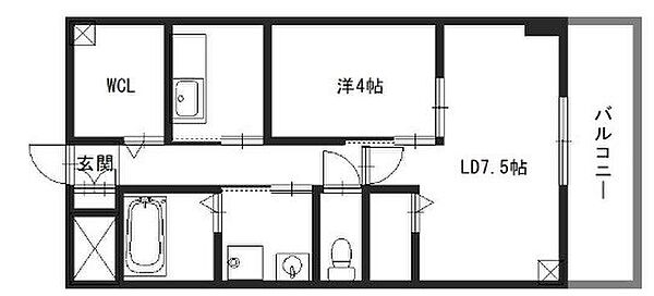 グレースコート ｜兵庫県姫路市飾磨区加茂(賃貸アパート1LDK・1階・40.50㎡)の写真 その2