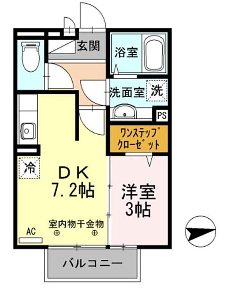 ルミエ広畑本町 ｜兵庫県姫路市広畑区本町１丁目(賃貸アパート1DK・2階・29.25㎡)の写真 その2